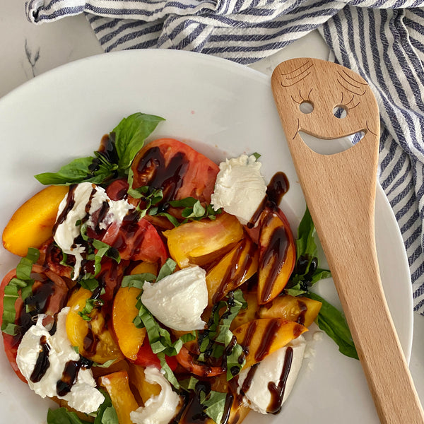 Heirloom Tomato, Peach & Burrata Salad