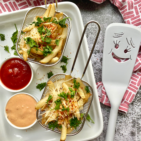 Ajika Garlic Parmesan Fries