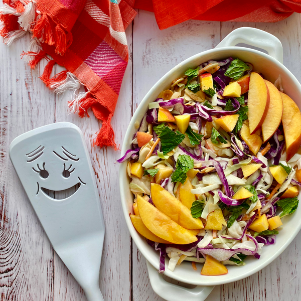 Peach Coleslaw
