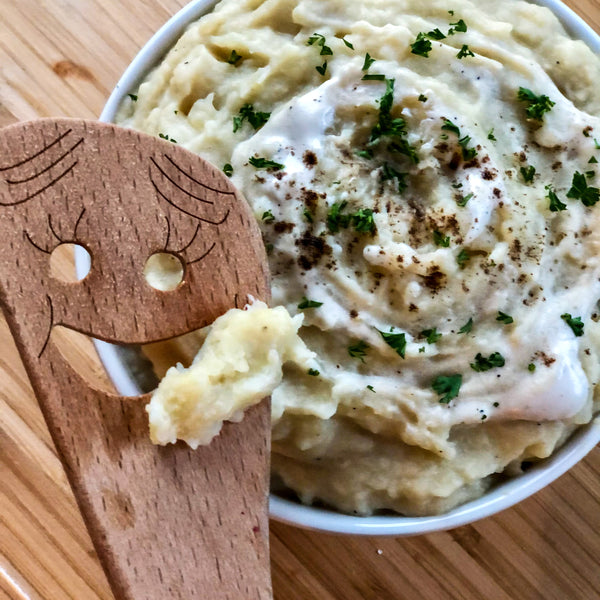 Truffle Mashed Potatoes & Cauliflower