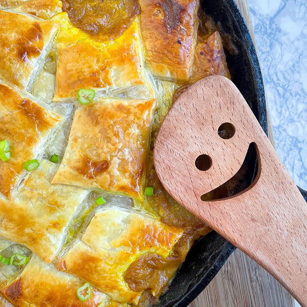 Easy Pumpkin Curry Chicken Pot Pie