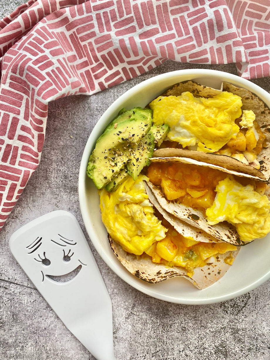 Loaded Potatoes Breakfast Tacos