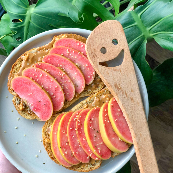 Lucy™ Glo Apple Peanut Butter Toast
