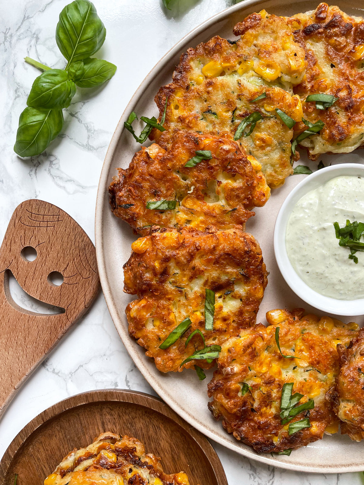 Summer Vegetable Fritters – Pat Cooks