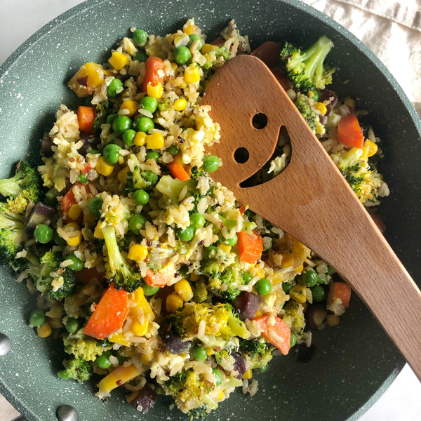 Roasted Vegetable Fried Rice