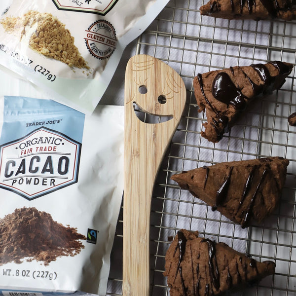 Cocoa Peanut Butter Scones