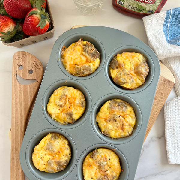 Sausage & Cheese Egg Bites