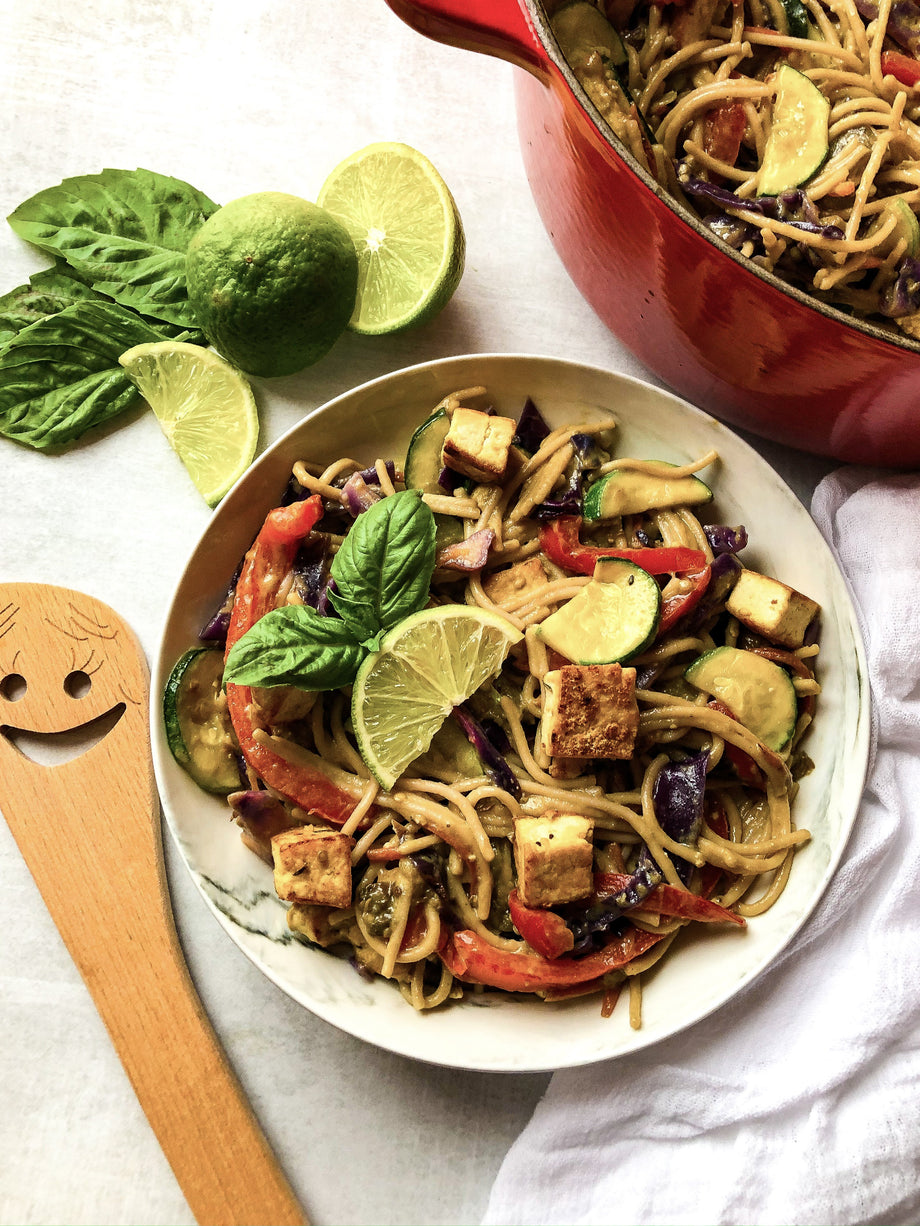 Green Curry Noodles