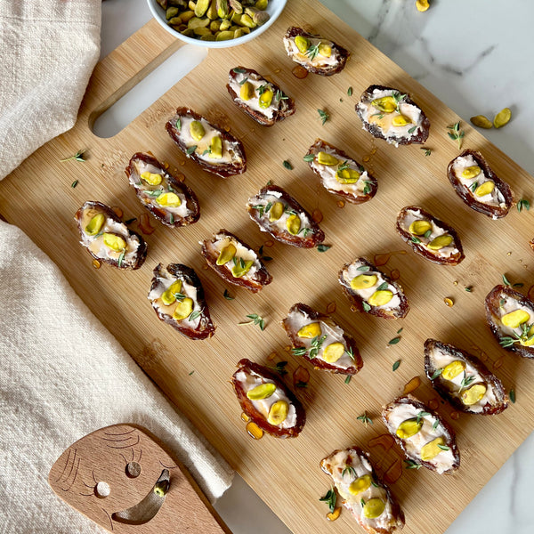 Goat Cheese Stuffed Dates