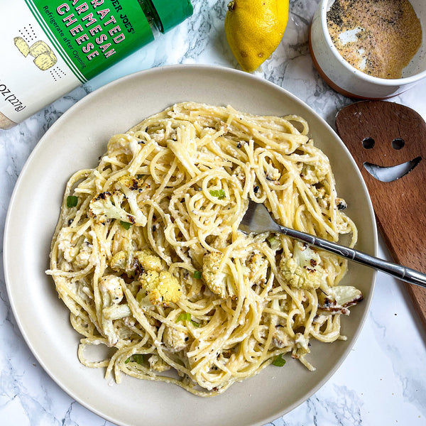 Roasted Cauliflower & Lemon Pasta