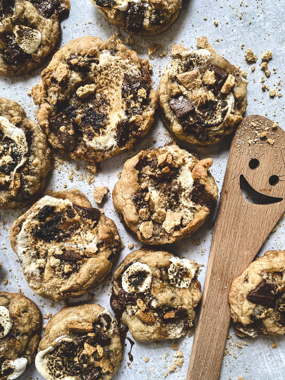 Chocolate Chip S'Mores Cookies