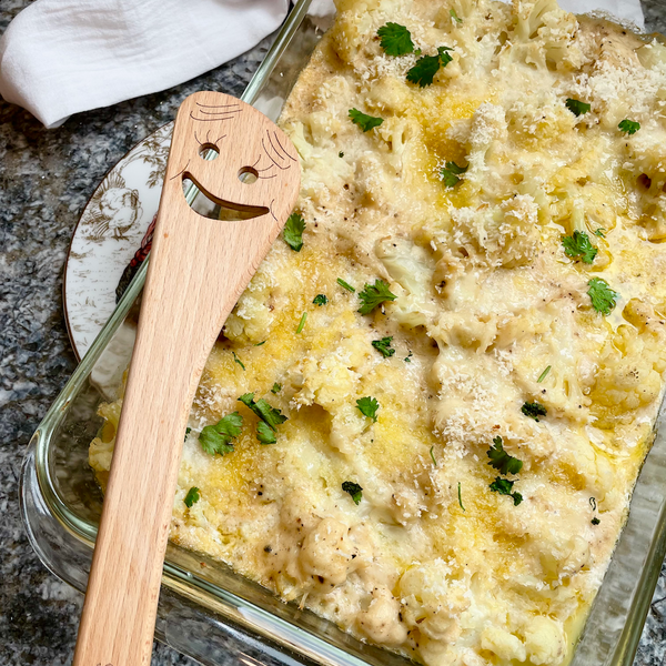 Cheesy Cauliflower Gratin