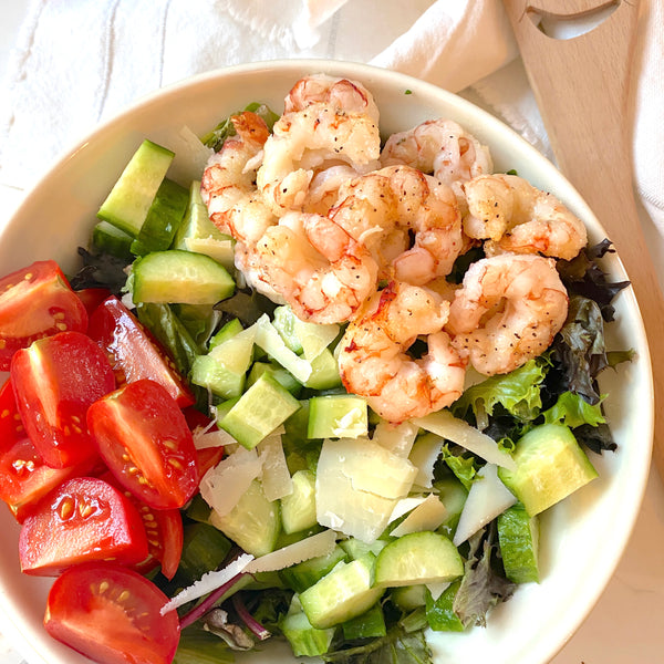 Pomodoro Cremoso Salad with Shrimp