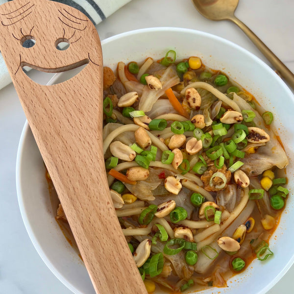 Peanutty Chicken Noodle Soup