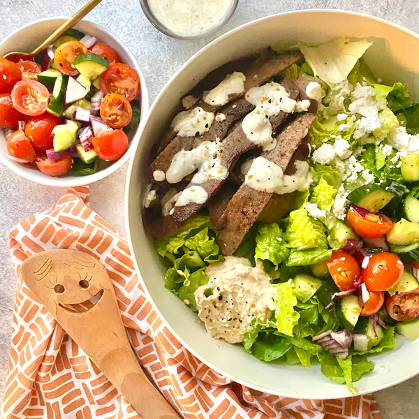 Gyro Greek Salad