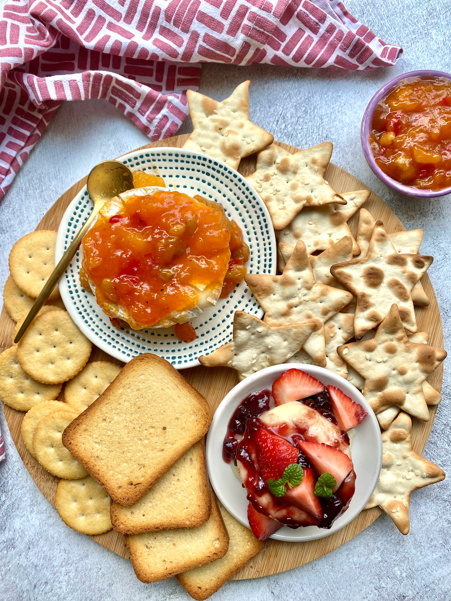 Baked Brie Two Ways