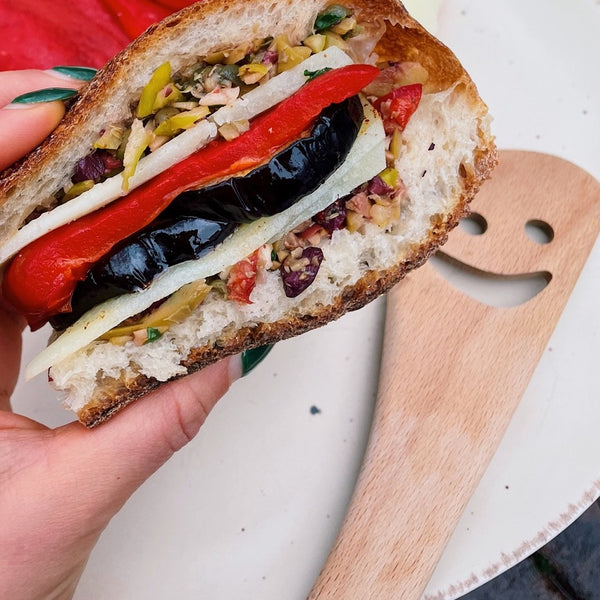 Vegetarian Muffuletta