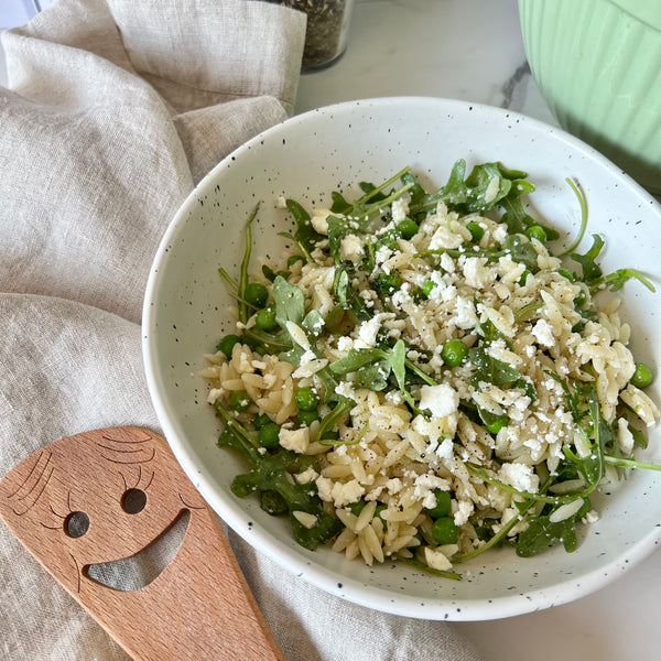 Summer Orzo & English Pea Salad
