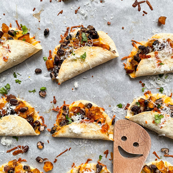 Butternut Squash & Black Bean Tacos