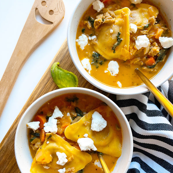 Kicked Up Autumnal Harvest Soup