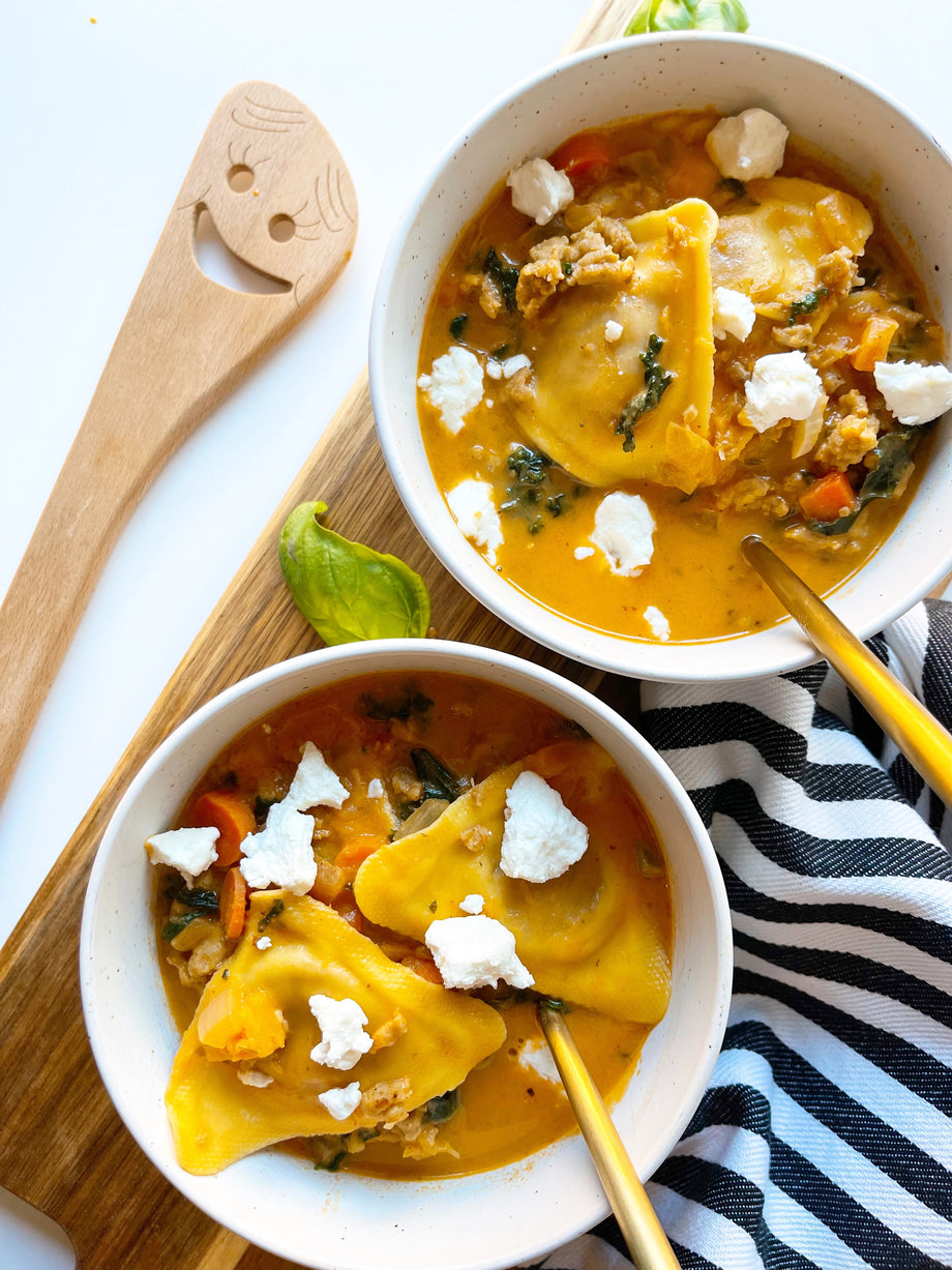 Kicked Up Autumnal Harvest Soup
