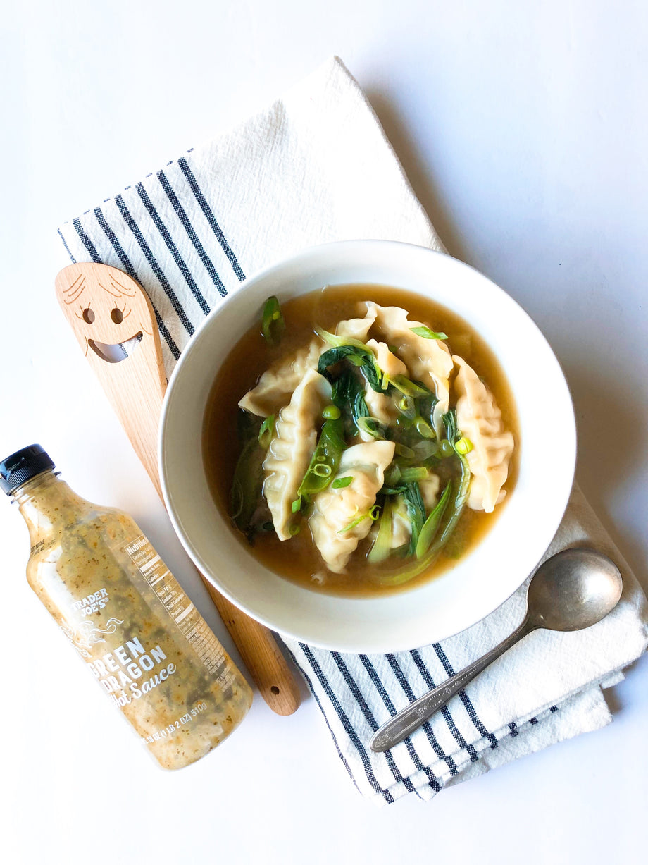 Miso Wonton Soup