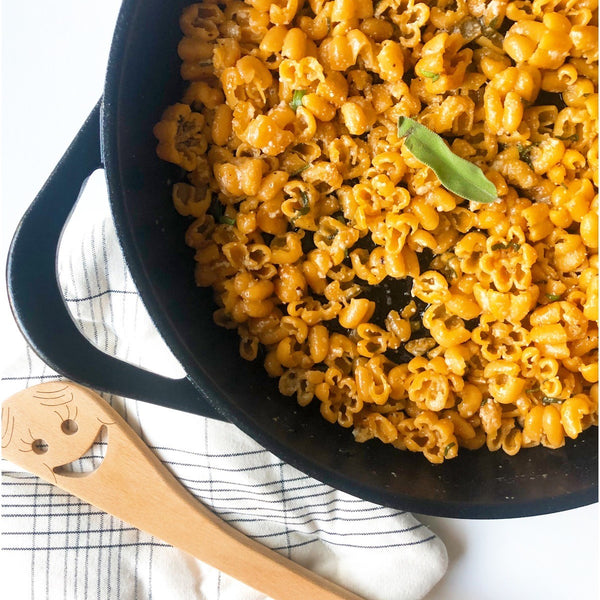 Pasta with Brown Butter & Sage