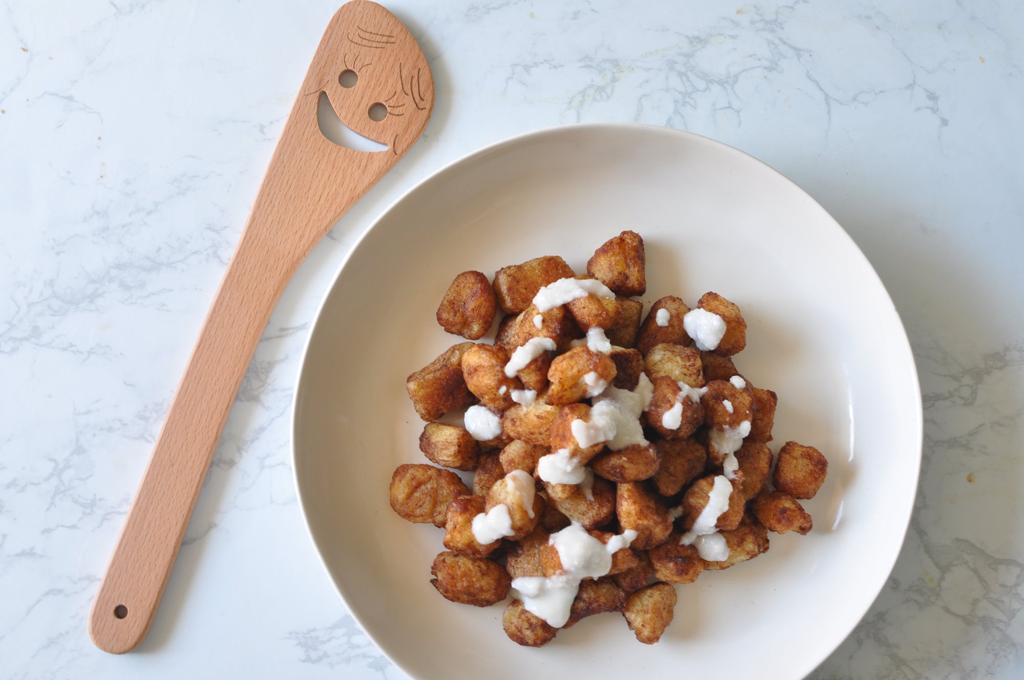 Cinnamon Bun Cauliflower Gnocchi