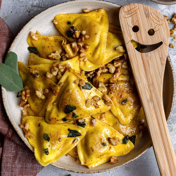 Butternut Squash Ravioli With Sage Butter Sauce