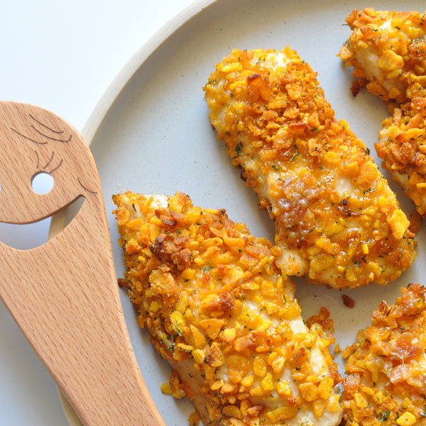 Plantain Crusted Chicken Fingers