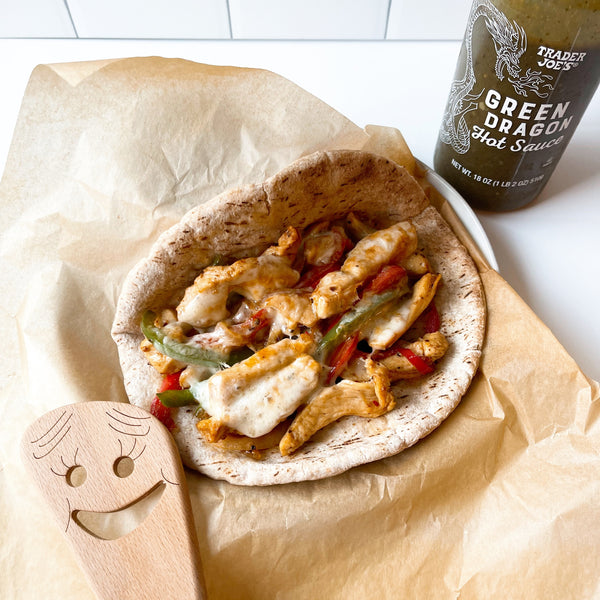 Philly Chicken Pitas