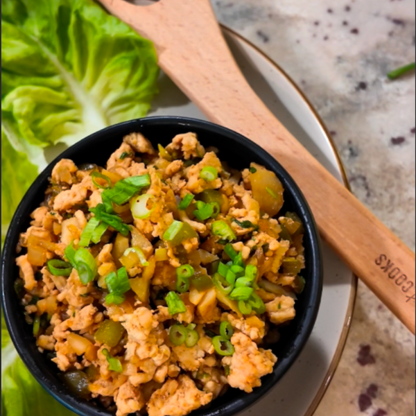 Spicy Chicken Lettuce Wraps