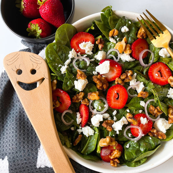 Strawberry Spinach Salad