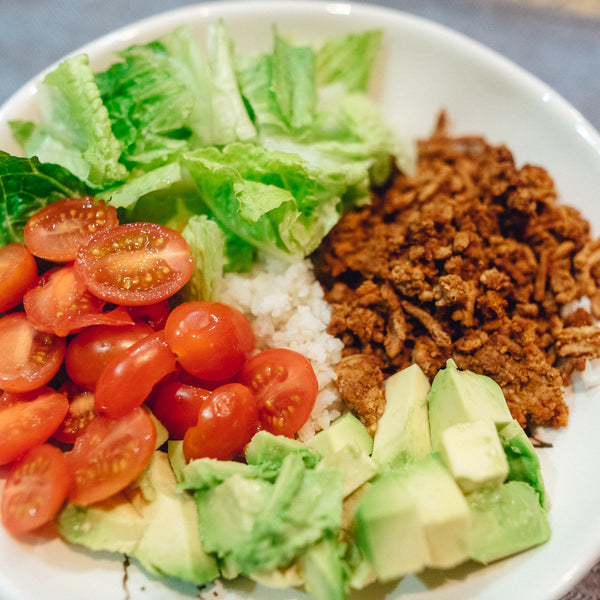 Cauliflower Rice Taco Bowl