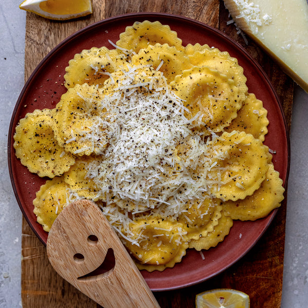 Lemon Cacio E Pepe Ravioli