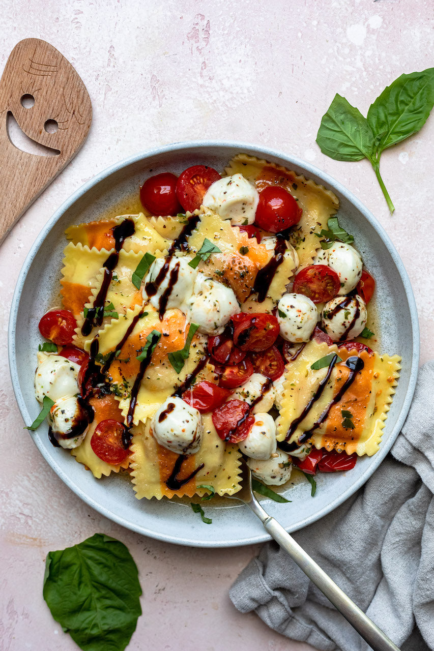 Summer Caprese Ravioli – Pat Cooks