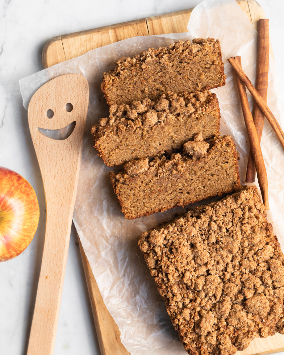 Apple Cinnamon Streusel Bread