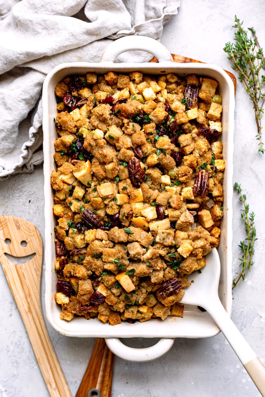 Dressed Up Cornbread Stuffing