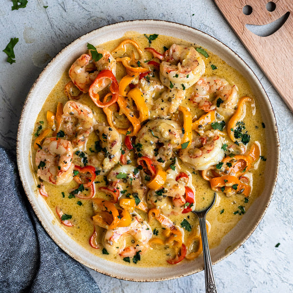 Green Chili Thai Style Shrimp