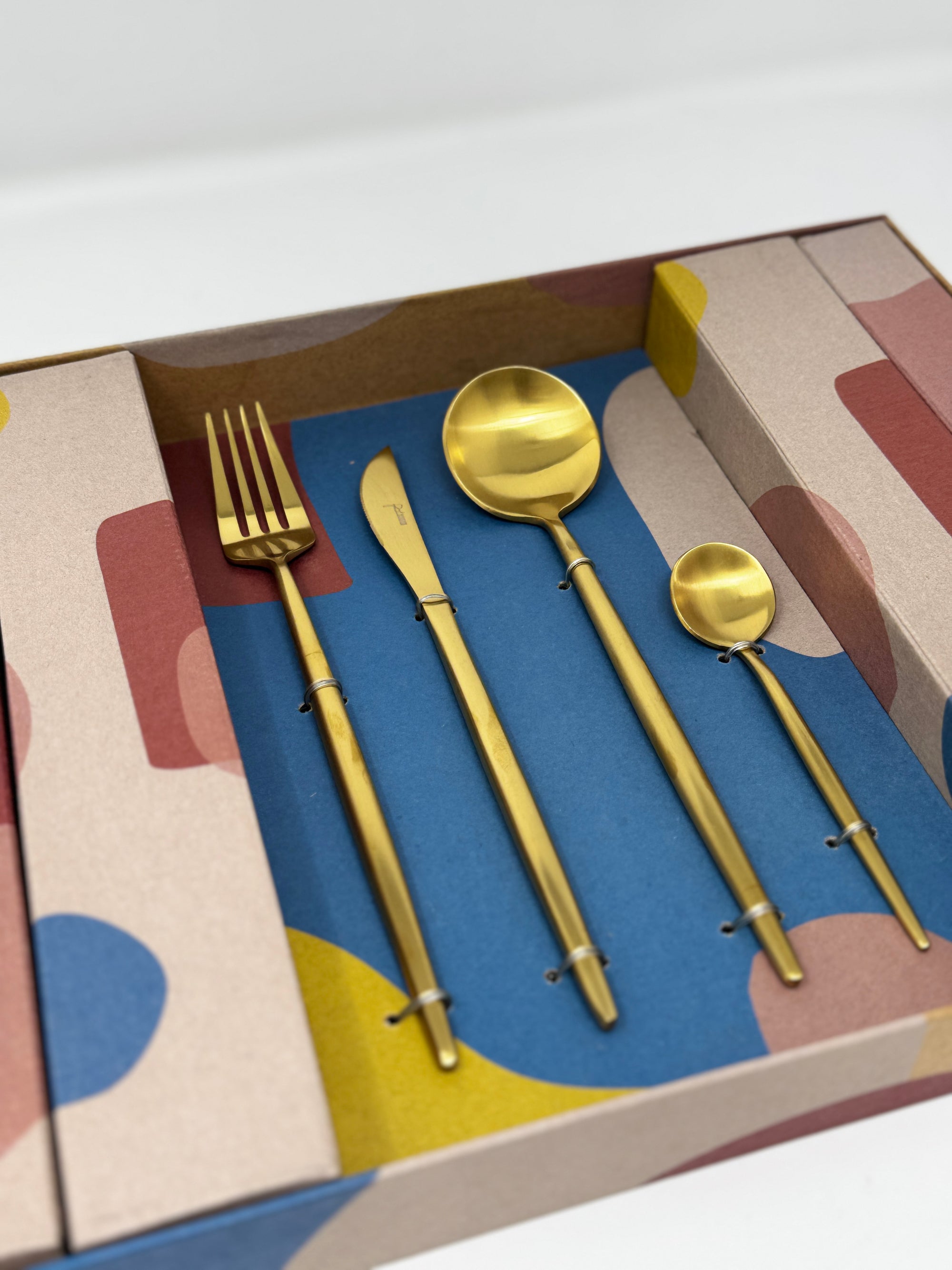 Four Person Golden Hour Flatware Set