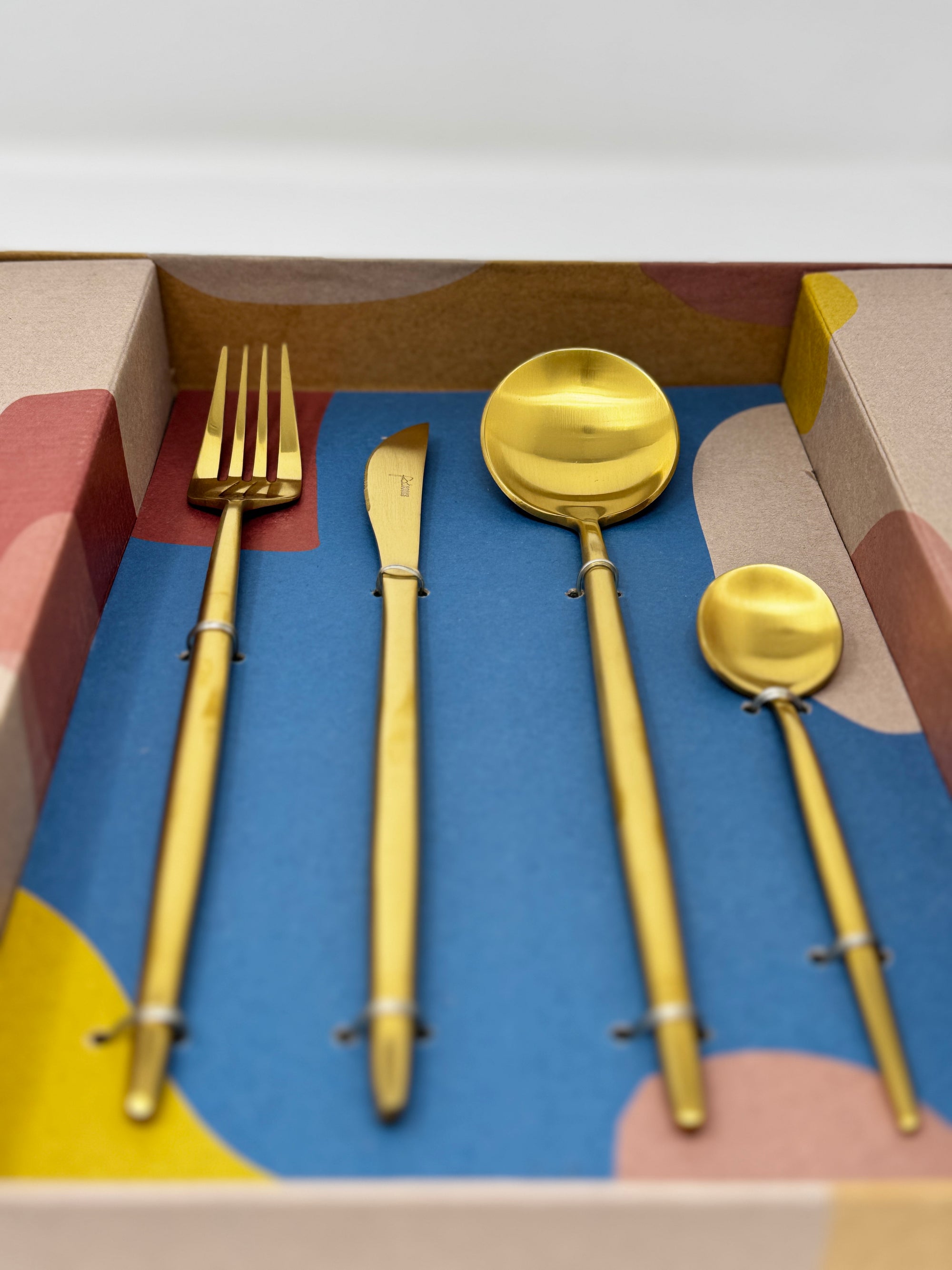 Four Person Golden Hour Flatware Set