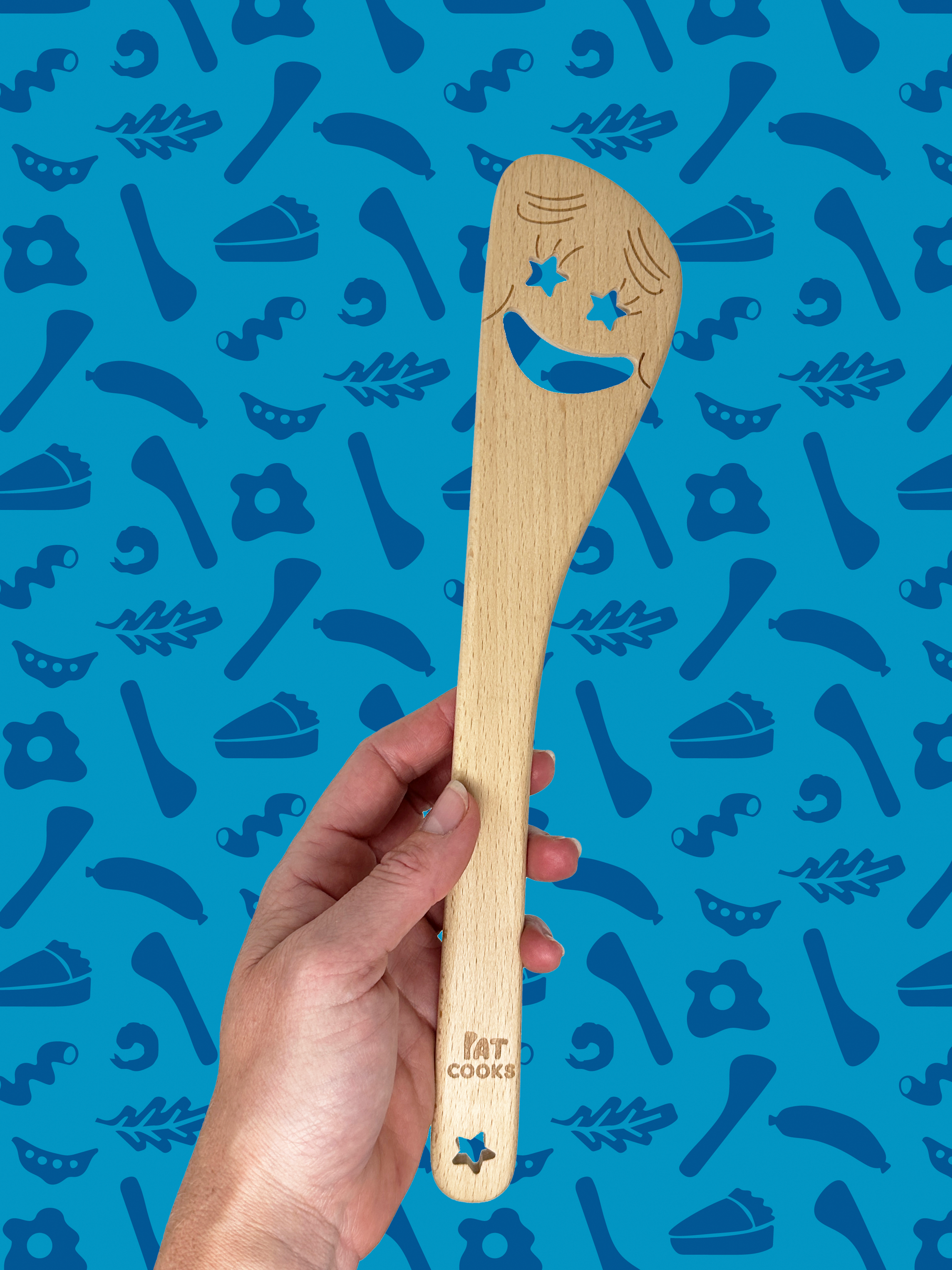 Excited Pat the Spatula