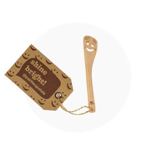 Mini Pat the Spatula · Happy