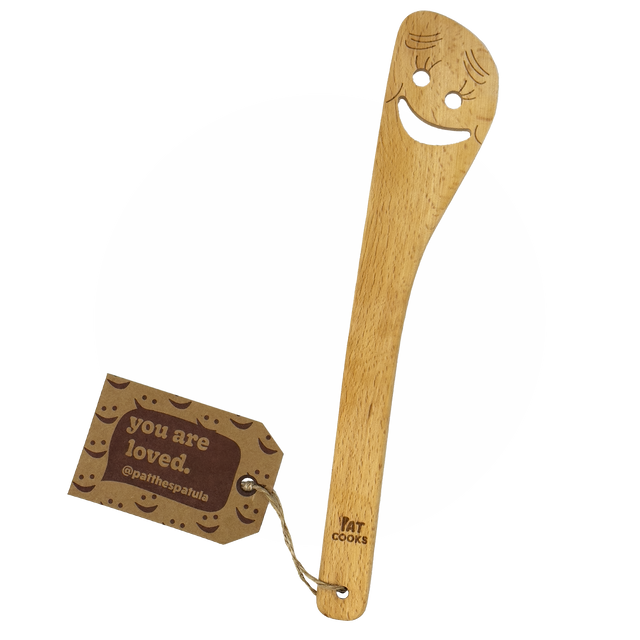 Pat the Spatula · Happy