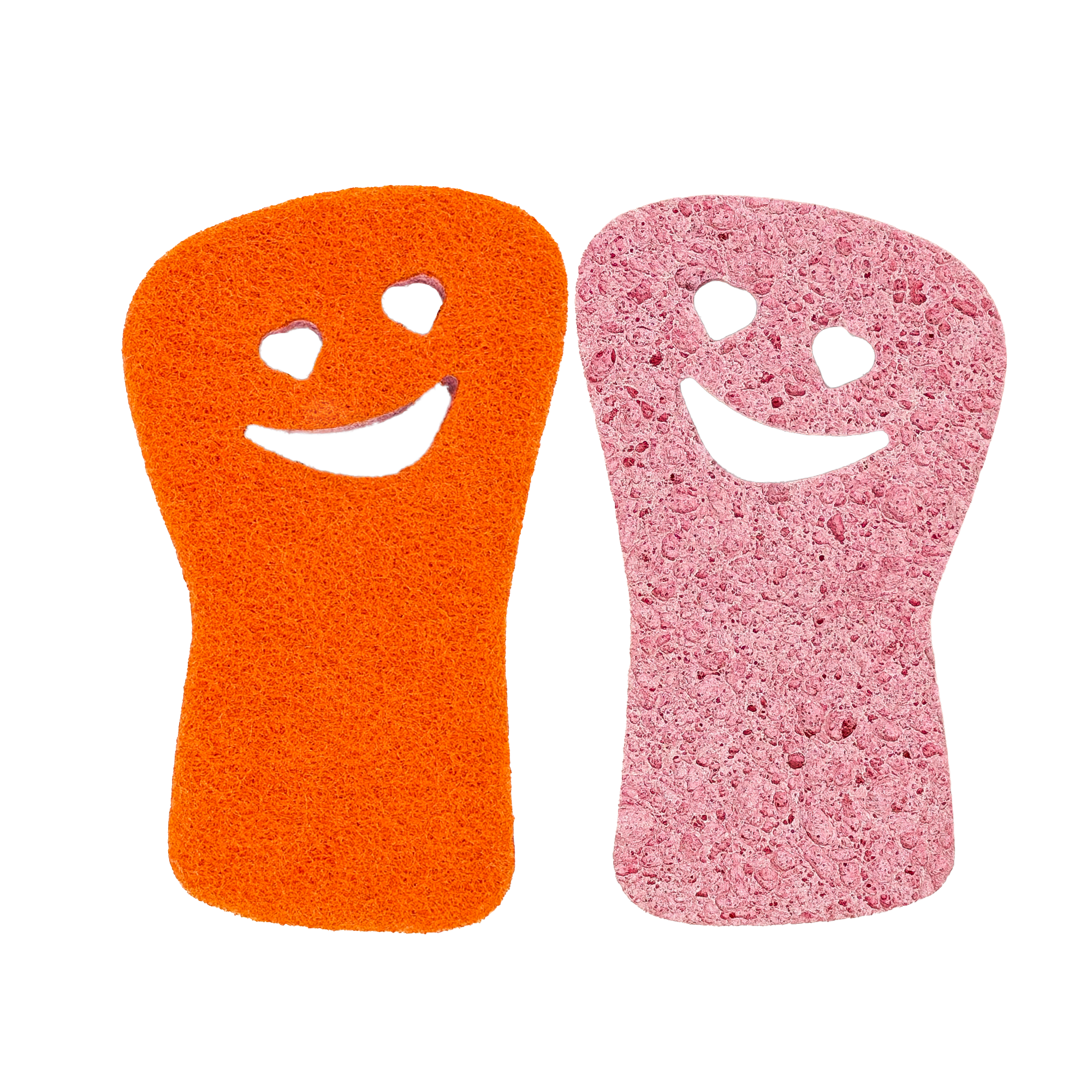 Clementine and Rose Sudsy Pat sponge colorway